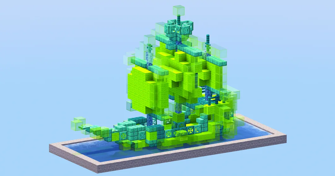 The Flying Dutchman from Spongebob — Minecraft Build by LeonisBuilds