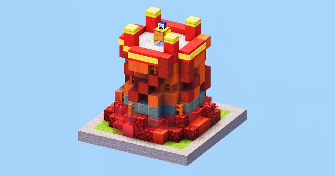 Clash of Clans Wizard Tower Level 16 — Minecraft Build by LeonisBuilds