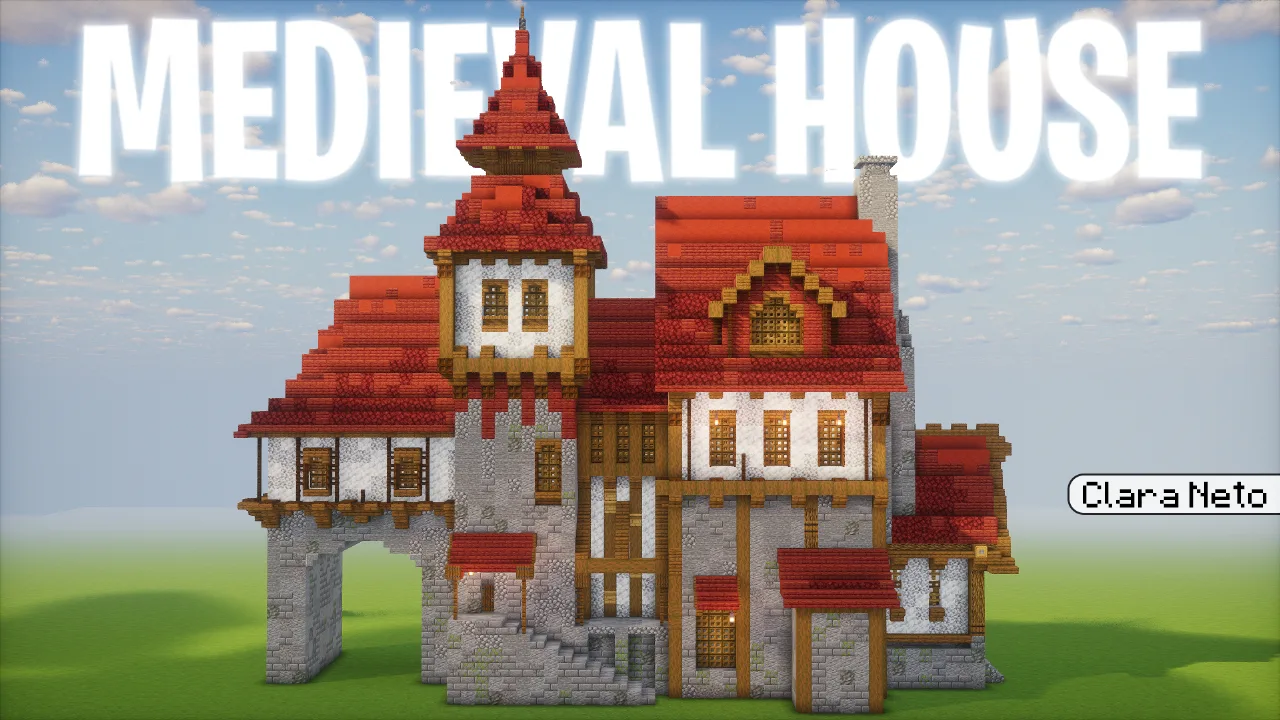 Medieval House — Minecraft Build by claraneto