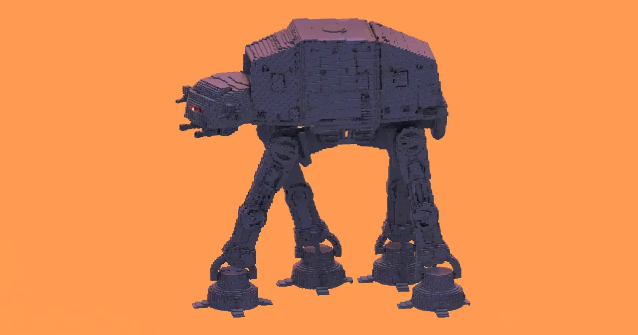 AT-AT — Minecraft Build by StarWarsCreations