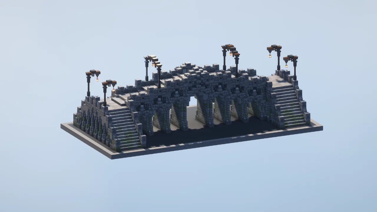 Stone Bridge — Minecraft Build by LeonisBuilds
