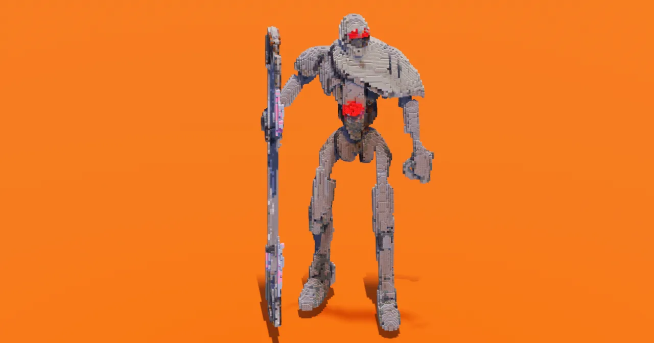 Magnaguard Droid — Minecraft Build by StarWarsCreations