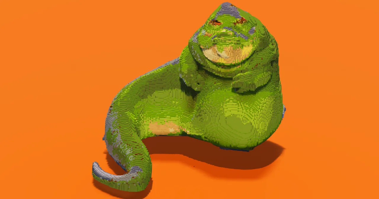 Jabba the Hutt — Minecraft Build by StarWarsCreations