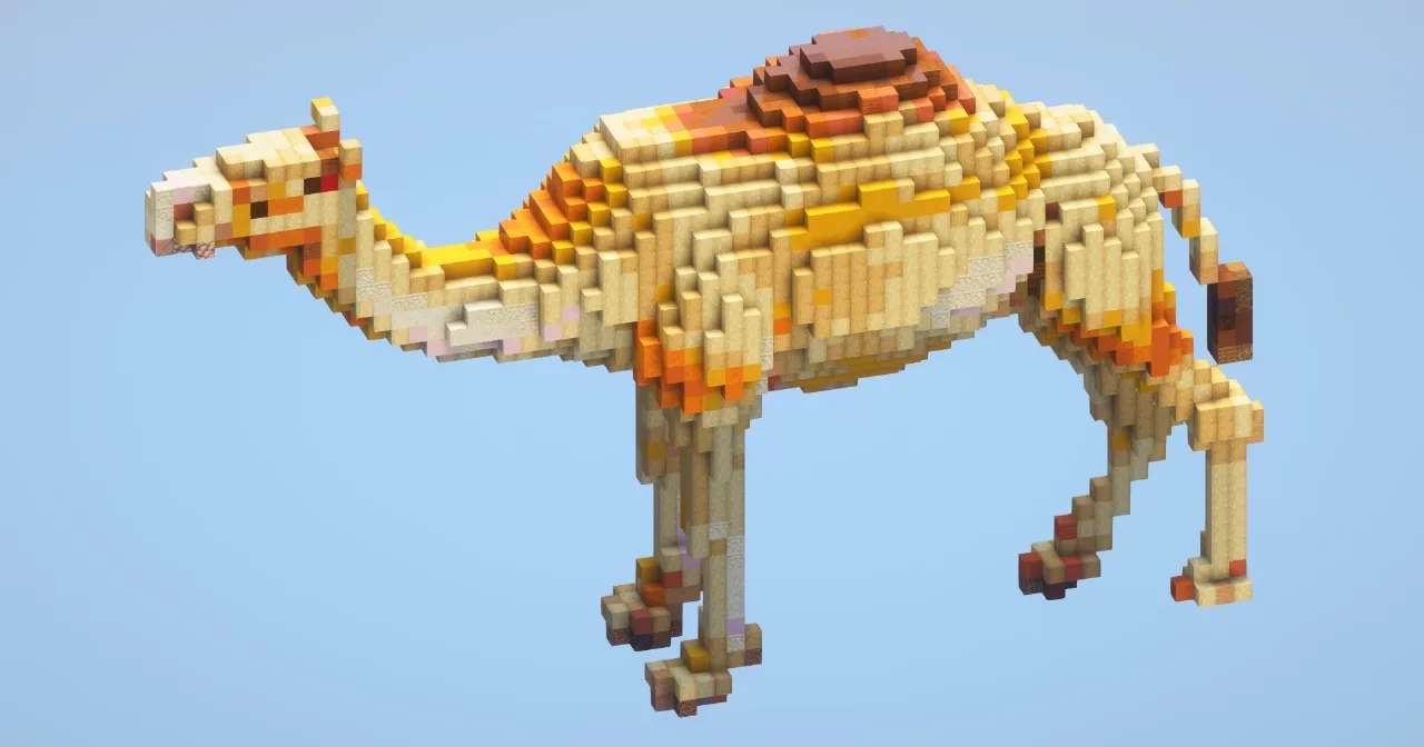 Dromedary‎ — Minecraft Build by LeonisBuilds