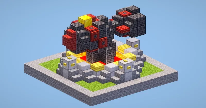 Clash of Clans Cannon Level 14 — Minecraft Build by LeonisBuilds