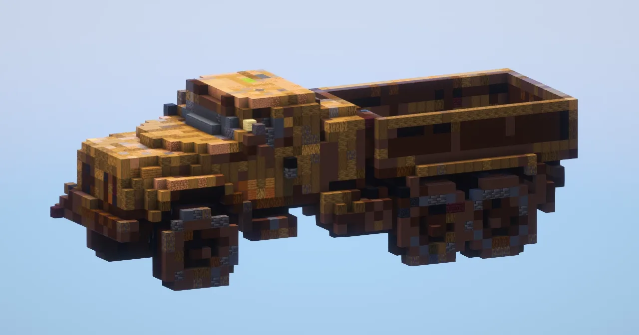 Truck small‎ — Minecraft Build by LeonisBuilds