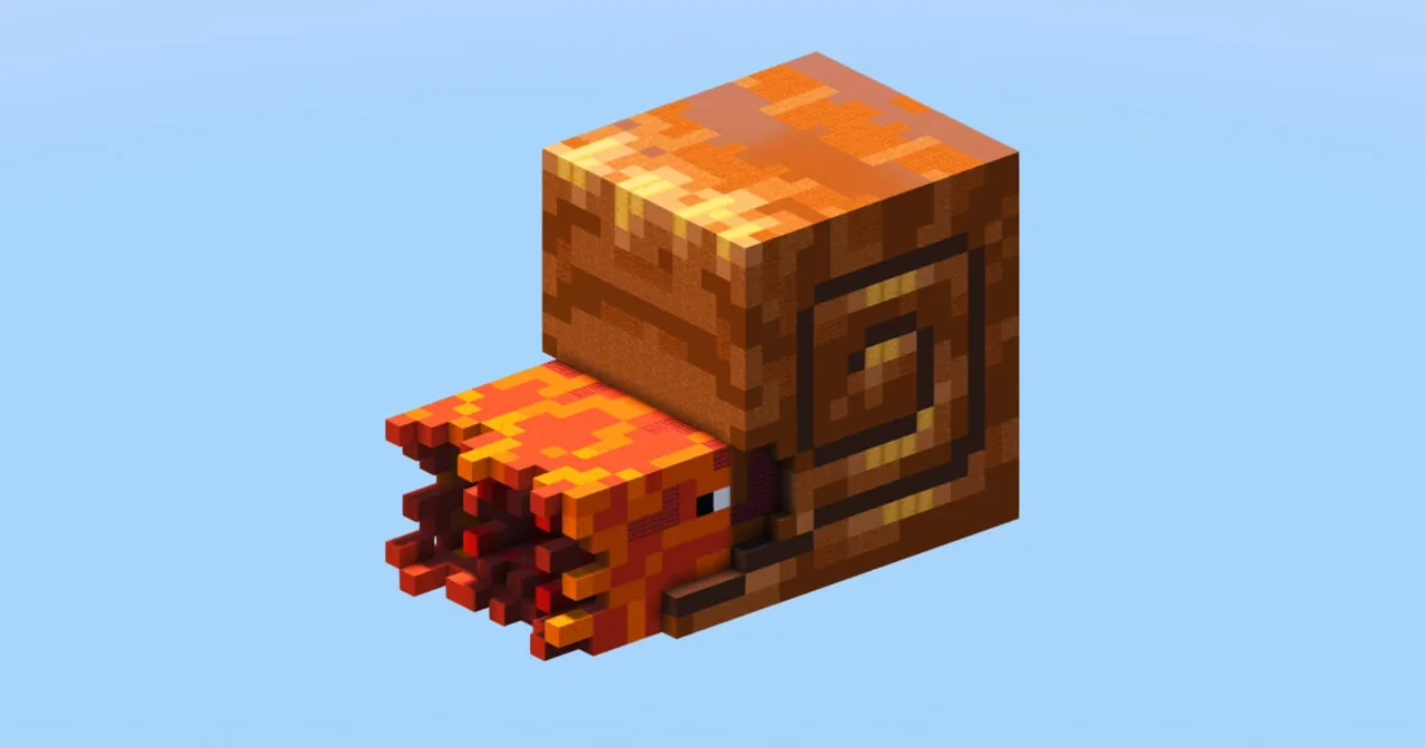 Nautilus with Copper Armor — Minecraft Build by LeonisBuilds