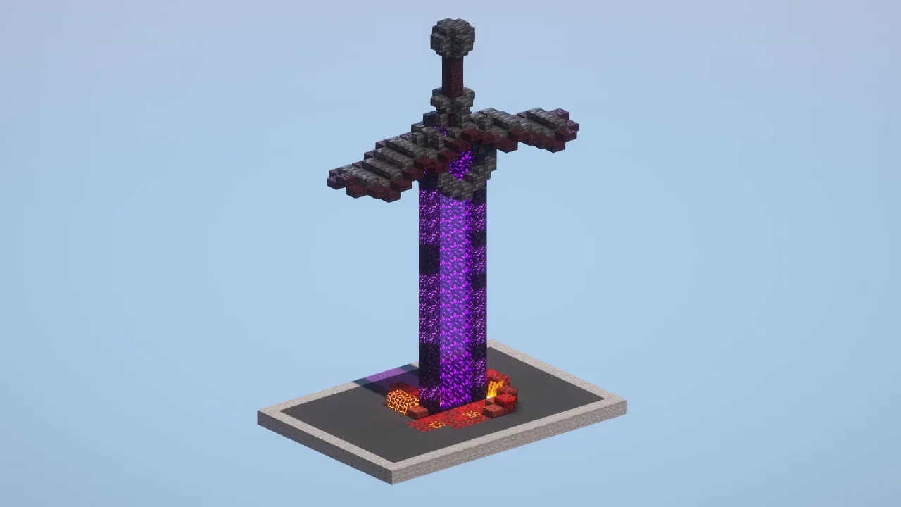 Sword Portal — Minecraft Build by LeonisBuilds