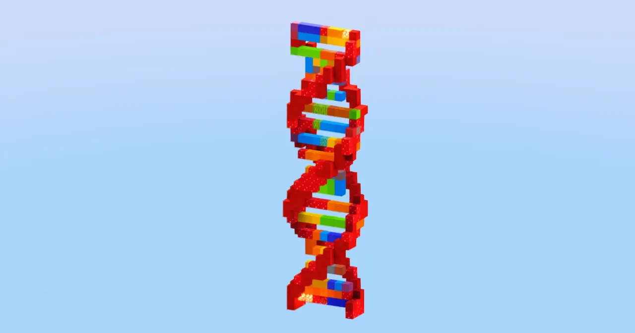 Deoxyribonucleic Acid — Minecraft Build by LeonisBuilds