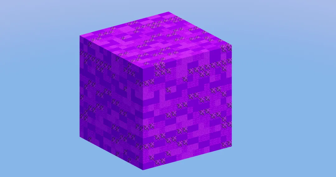 Purple Wool 16x16x16 Blocks — Minecraft Build by LeonisBuilds