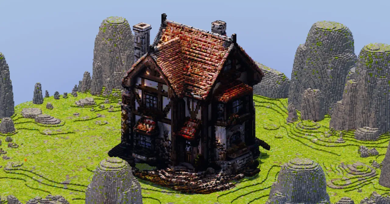 Medieval Cottage — Minecraft Build by StrongholdStudios