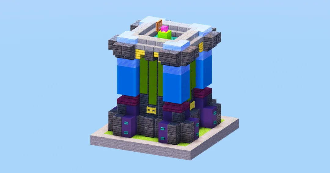 Clash of Clans Archer Tower Level 18 — Minecraft Build by LeonisBuilds