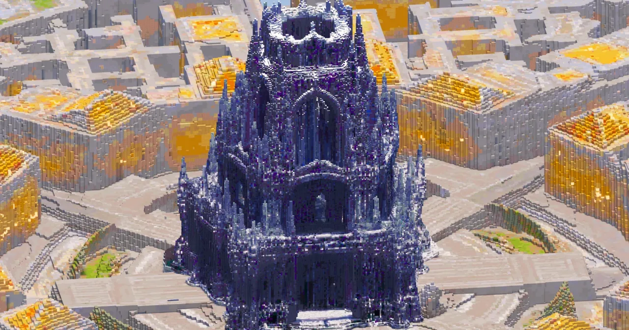 Epic Gothic Castle — Minecraft Build by GothicCathedrals