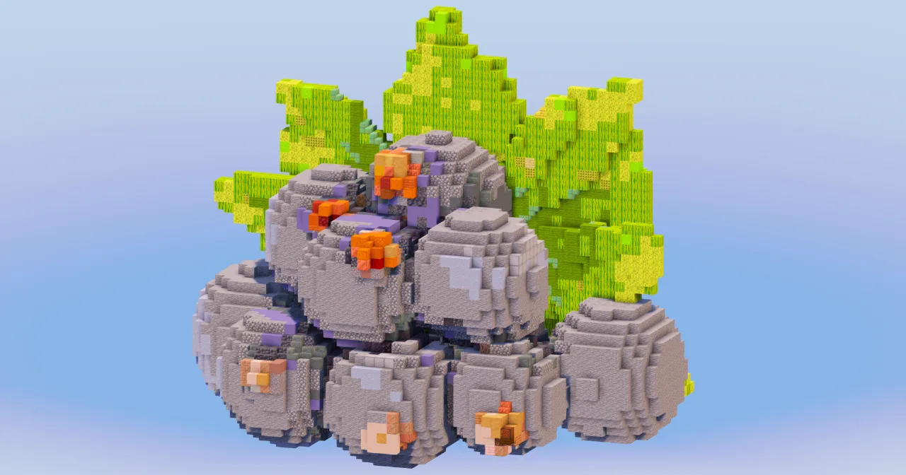 Black Currant Fruit — Minecraft Build by LeonisBuilds