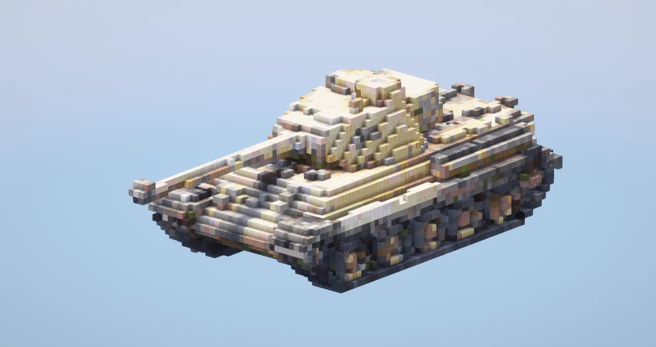 Tank — Minecraft Build by LeonisBuilds