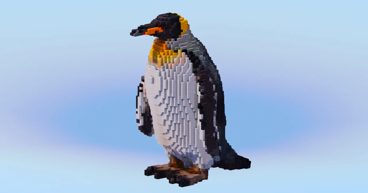 Emperor Penguin — Minecraft Build by LeonisBuilds