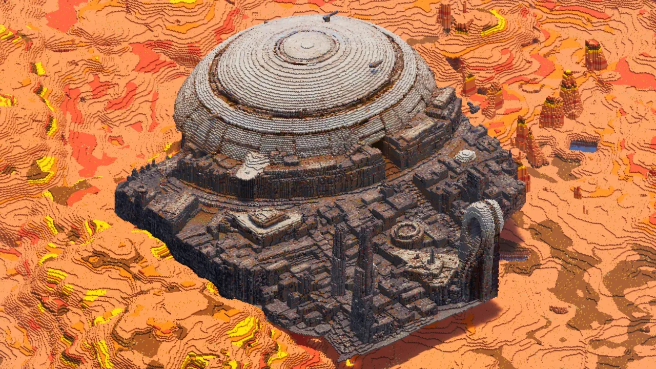 Coruscant — Minecraft Build by StarWarsCreations