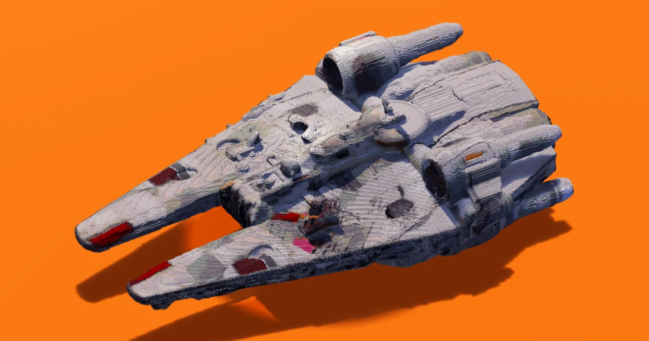 Rebel Transport Ship — Minecraft Build by StarWarsCreations