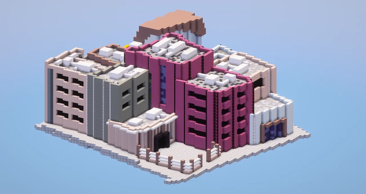 Urban Minecraft Build — Minecraft Build by LeonisBuilds