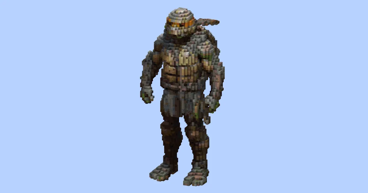 Michelangelo — Minecraft Build by LeonisBuilds
