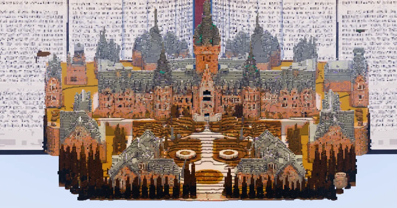 Giant Castle Complex — Minecraft Build by TheBibleOfBuilding