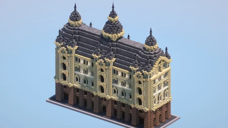 Gothic Palace — Minecraft Build by LeonisBuilds