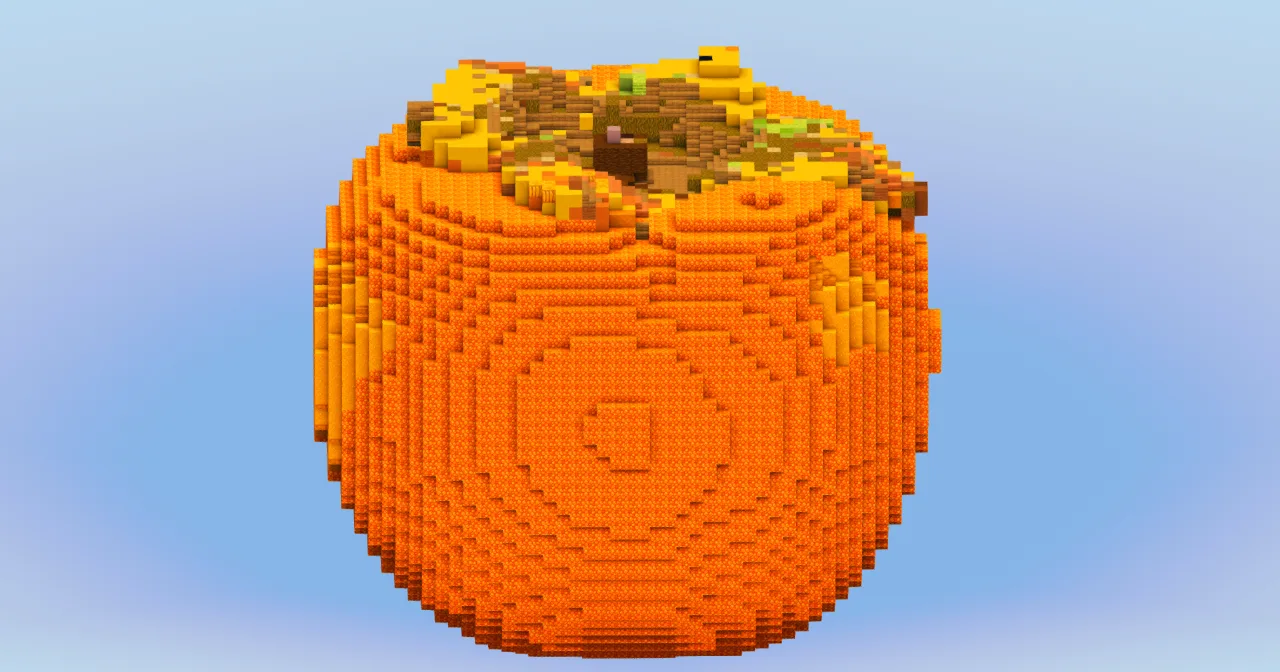 Persimmon Fruit — Minecraft Build by LeonisBuilds