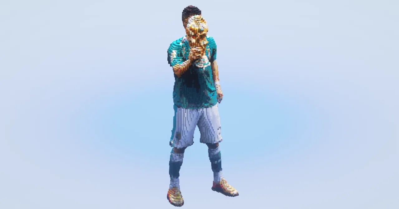 Ronaldo‎ — Minecraft Build by LeonisBuilds
