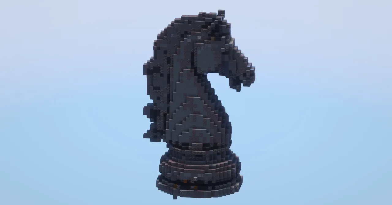 Chess Knight‎ — Minecraft Build by LeonisBuilds