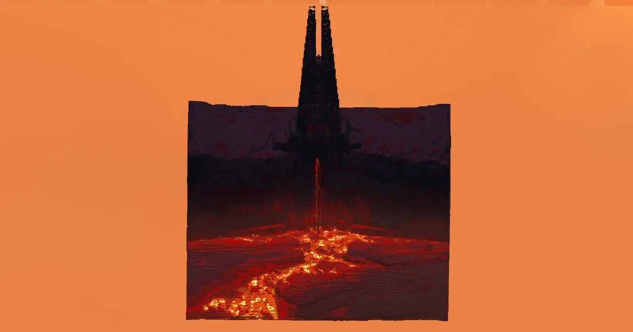 Mustafar Darth Vader Castle — Minecraft Build by StarWarsCreations
