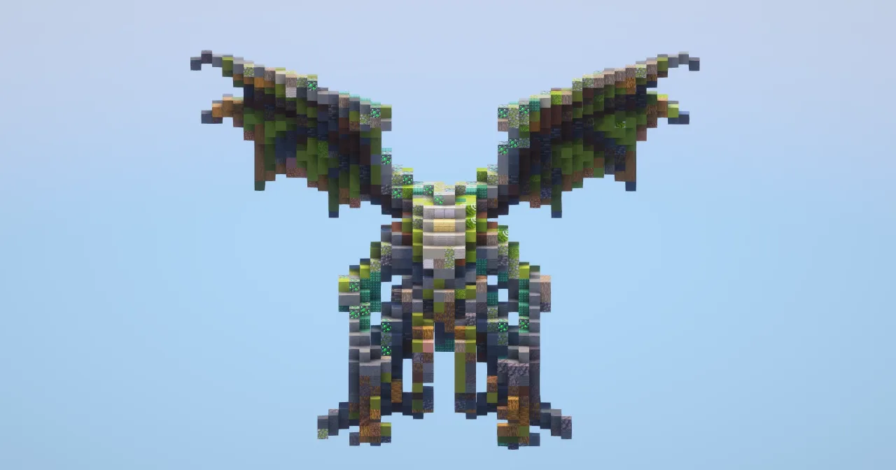 Kthulu‎ small — Minecraft Build by LeonisBuilds