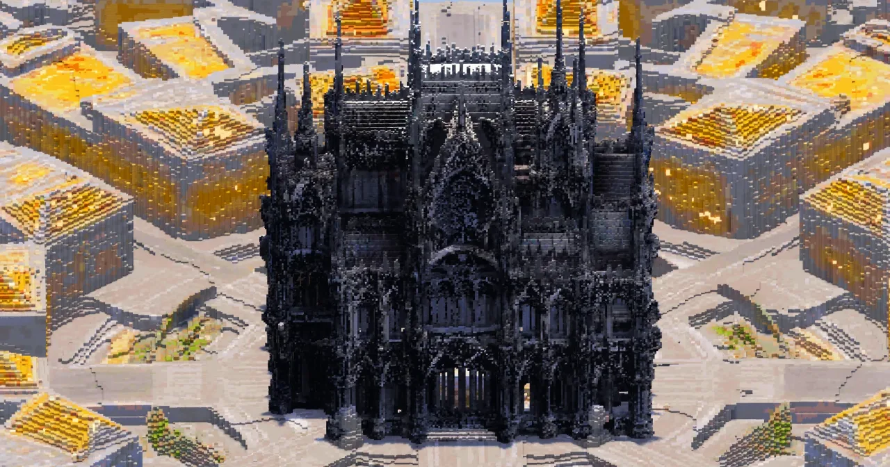 Dark Gothic Cathedral — Minecraft Build by GothicCathedrals