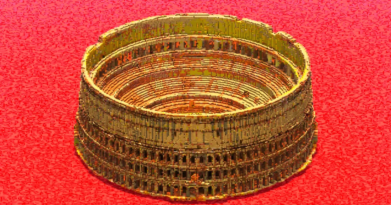 Roman Colosseum — Minecraft Build by ImpossibleBuilds