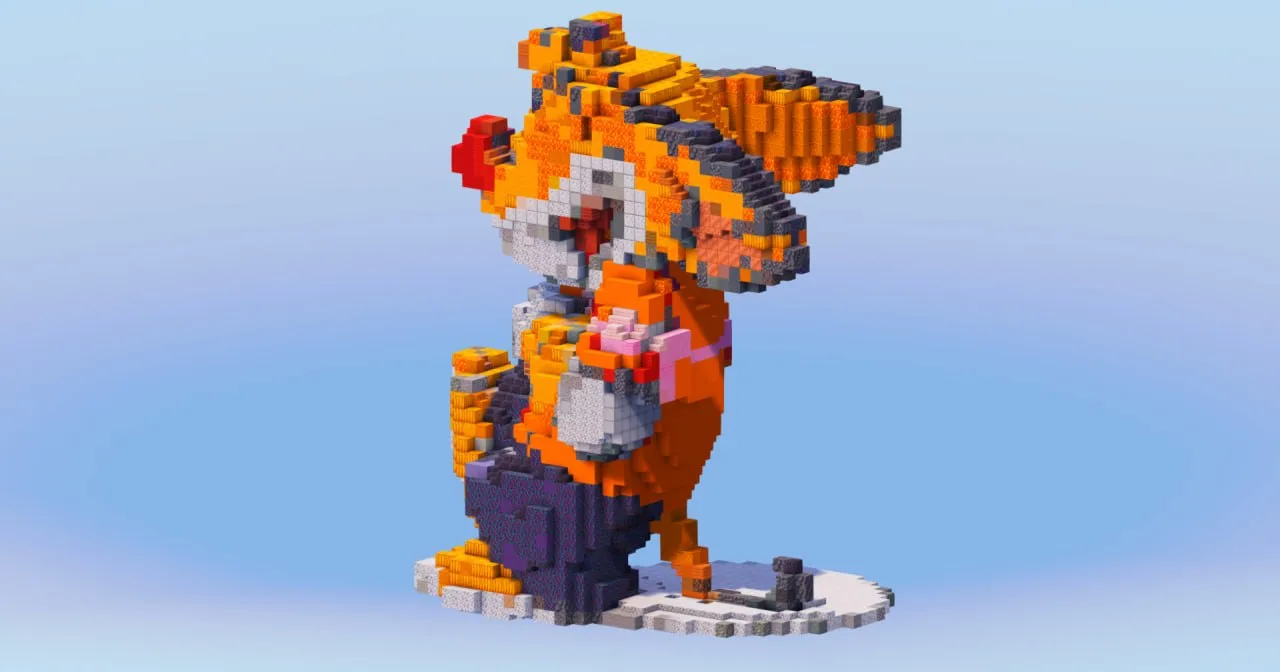 Benjamin Stilton from Geronimo Stilton — Minecraft Build by LeonisBuilds