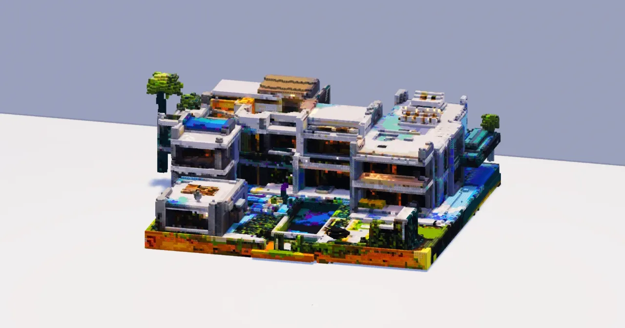 Luxury Mansion — Minecraft Build by ModernCraft