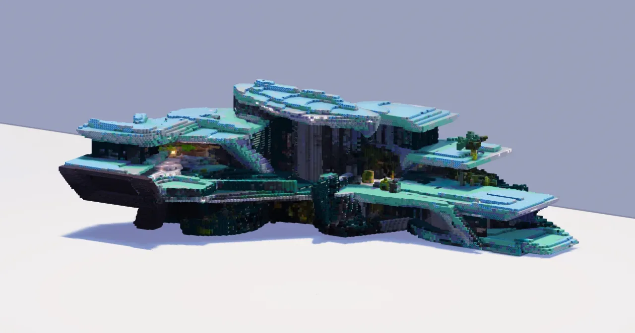 Futuristic House — Minecraft Build by ModernCraft