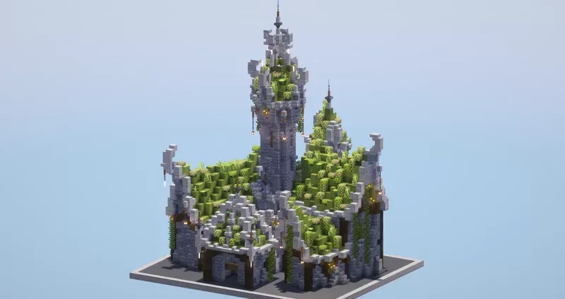 Medieval Fantasy Castle — Minecraft Build by LeonisBuilds