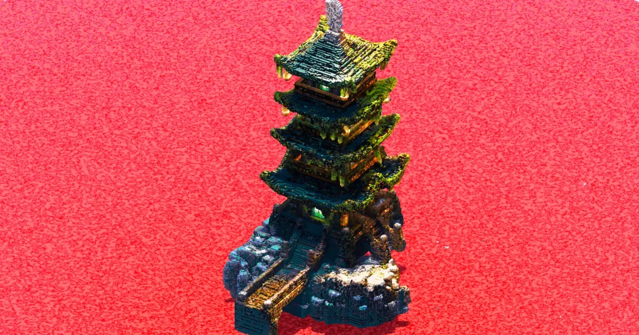 Japanese Pagoda — Minecraft Build by ImpossibleBuilds