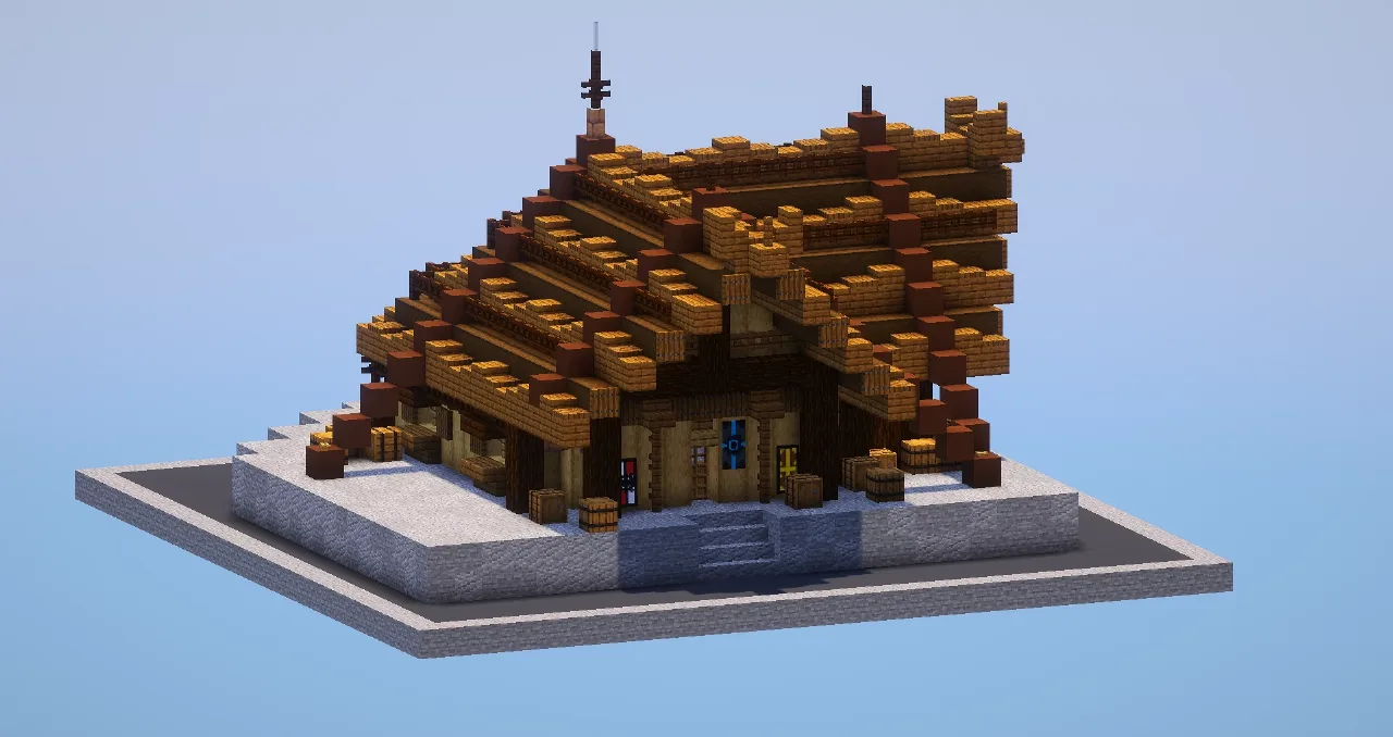 Viking Starter House — Minecraft Build by LeonisBuilds