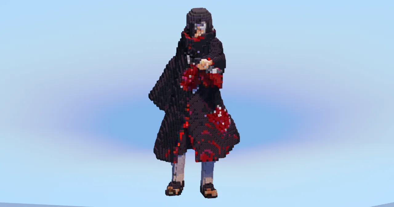 Itachi — Minecraft Build by LeonisBuilds