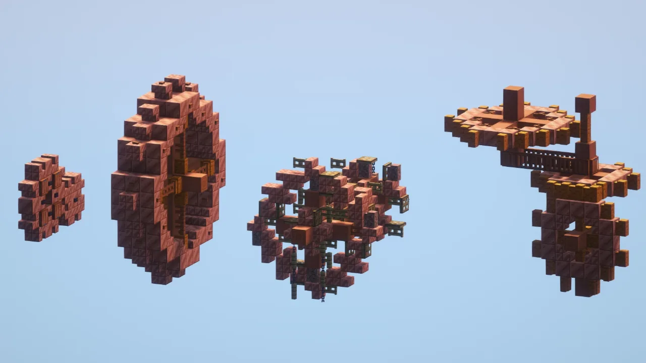 Copper Gears Pack — Minecraft Build by LeonisBuilds