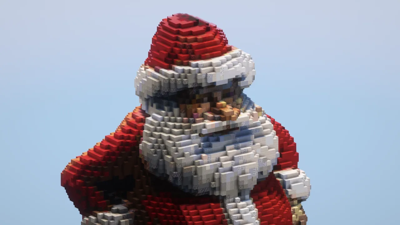 Santa Claus - Minecraft Build by LeonisBuilds - MinecraftSchem