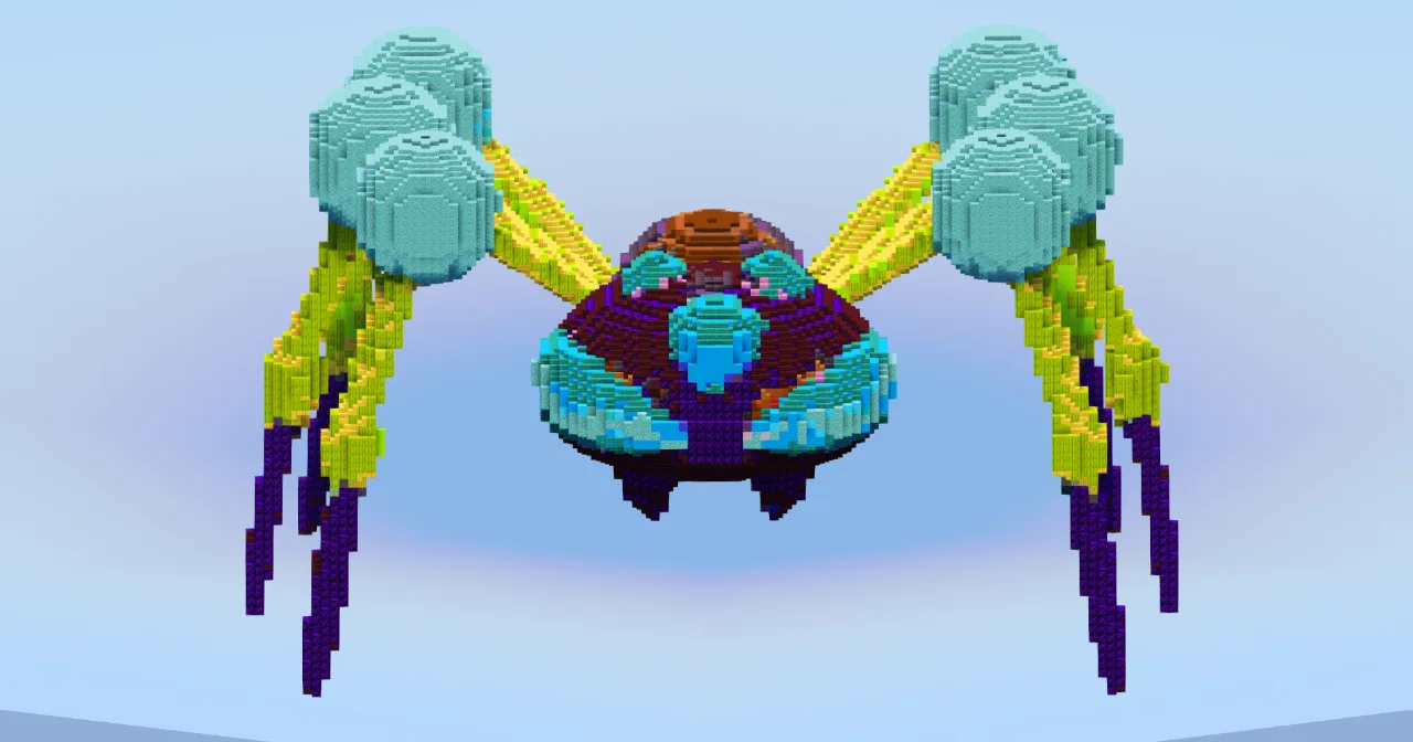 Araquanid — Minecraft Build by LeonisBuilds