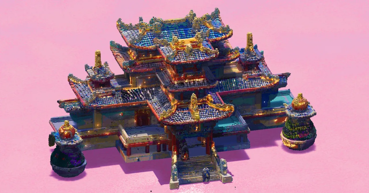 Giant Asian Temple — Minecraft Build by EasternRealms