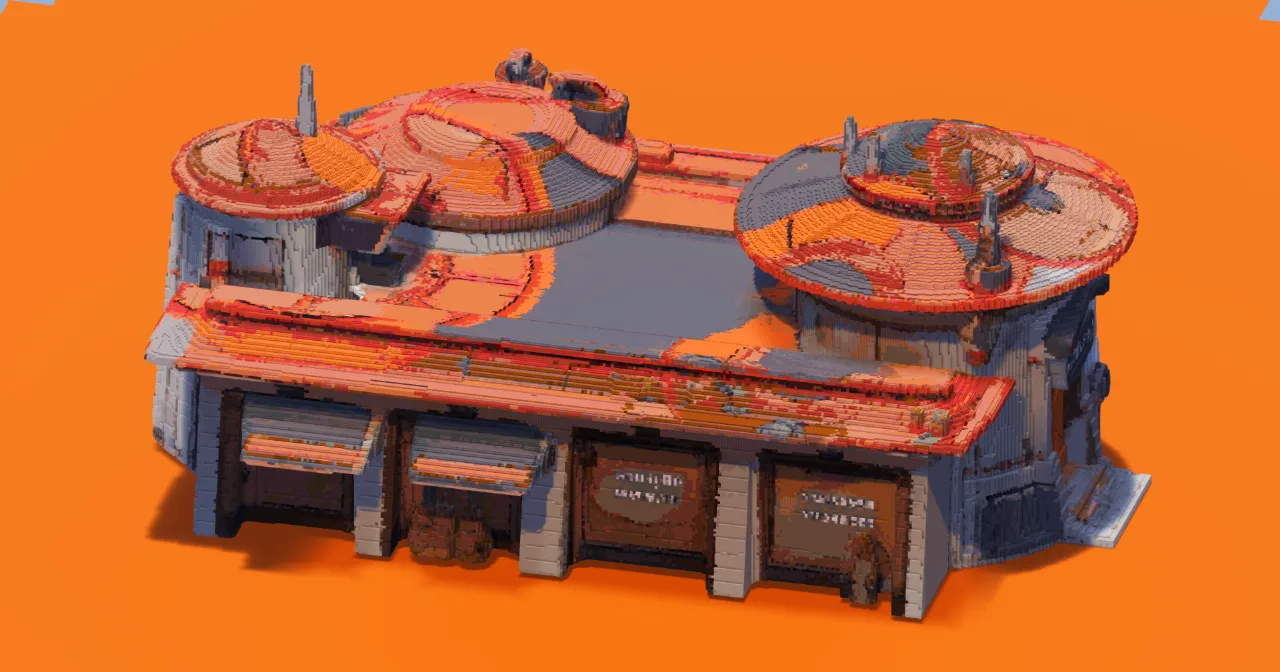 Tatooine Domed Station — Minecraft Build by StarWarsCreations
