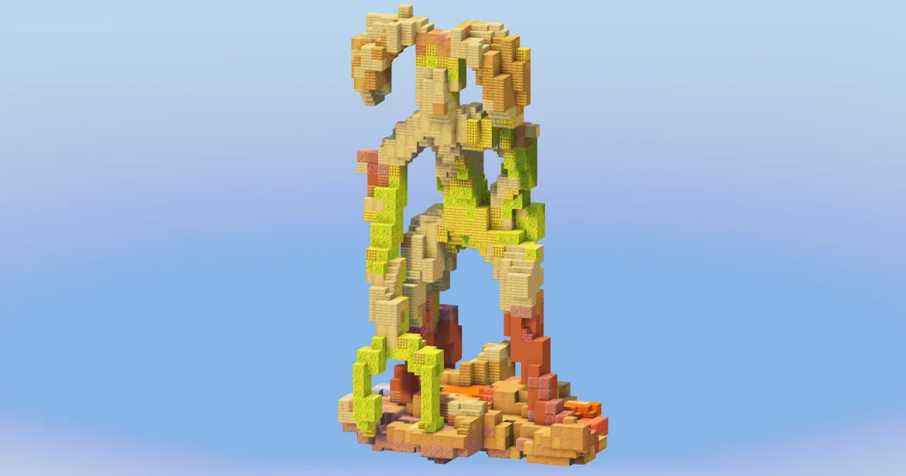 Bowtruckle from Harry Potter Fantastic Beasts and Where to Find Them — Minecraft Build by LeonisBuilds