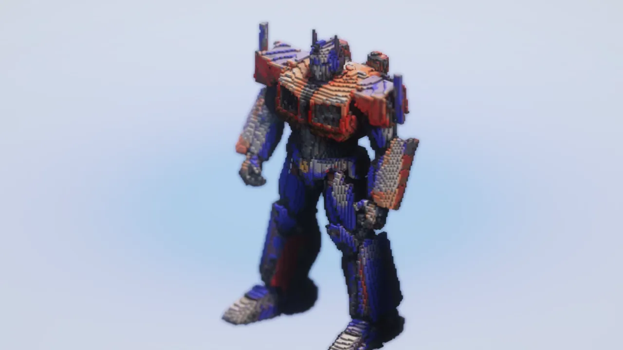 Optimus Prime — Minecraft Build by LeonisBuilds