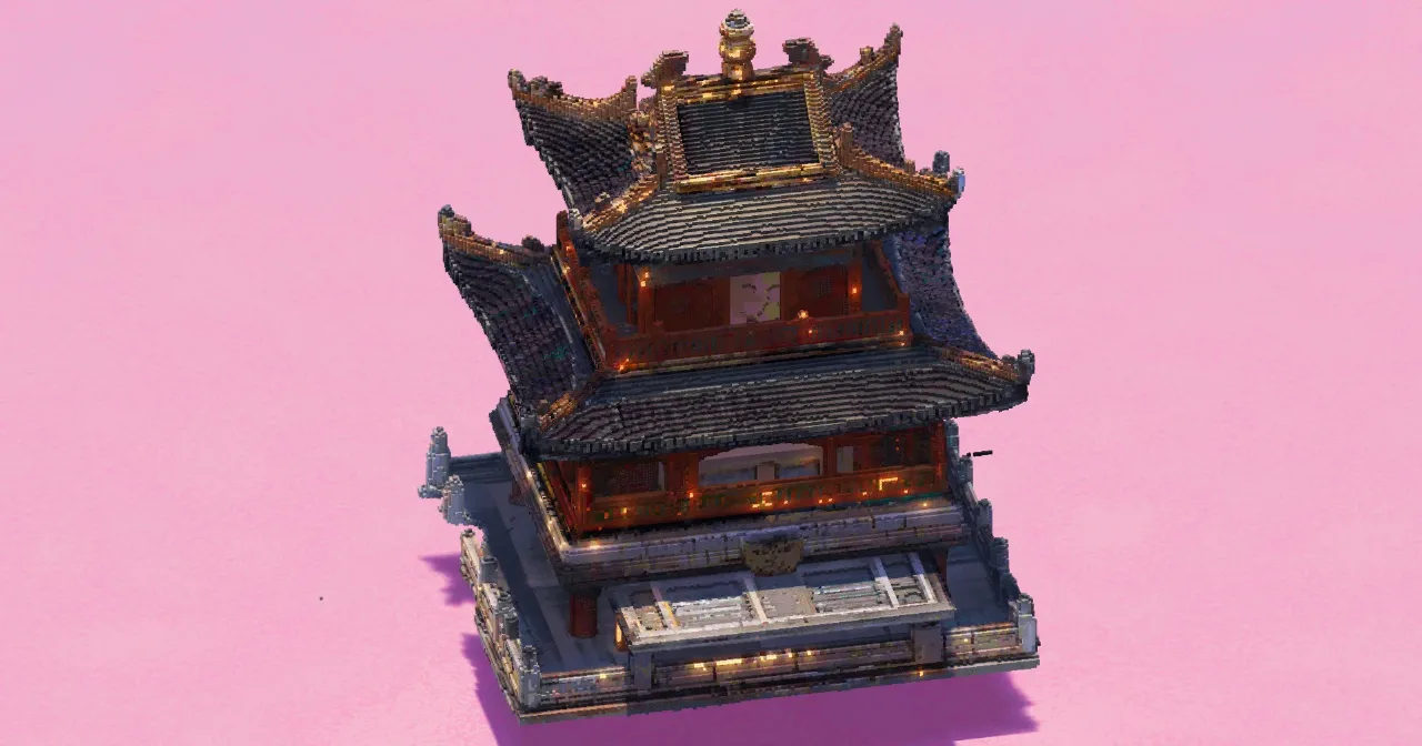 Japanese Pagoda — Minecraft Build by EasternRealms