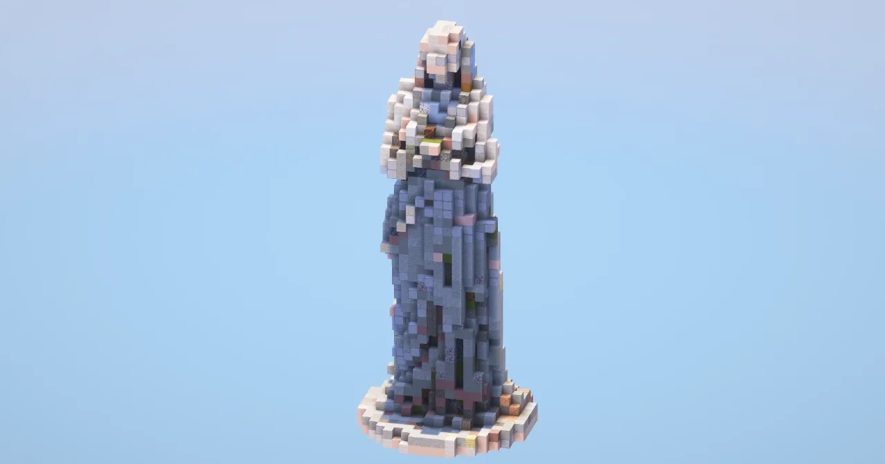 Virgin Mary‎ — Minecraft Build by LeonisBuilds