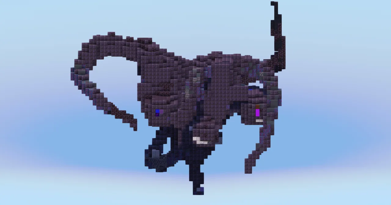 Wither Storm from Minecraft Storymode — Minecraft Build by LeonisBuilds